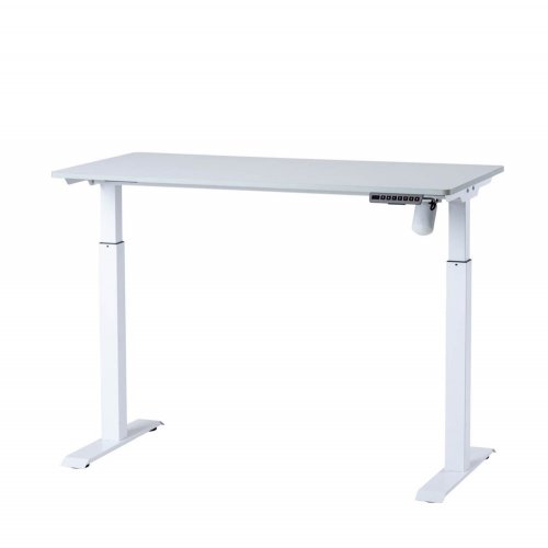 Pieni sähköpöytä 120x60 cm Elite EasyDesk valkoinen - Työtuolikeskus